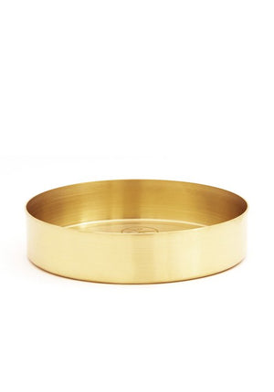 Mister Green Circle Peace Tray - Brass