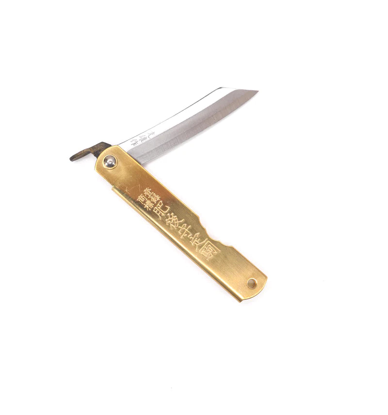 Higonokami Brass Knife