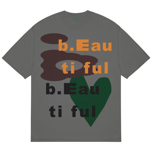 b.Eautiful Hana T-Shirt in Charcoal
