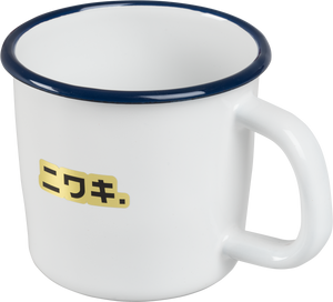 niwaki-enamel-mug-white